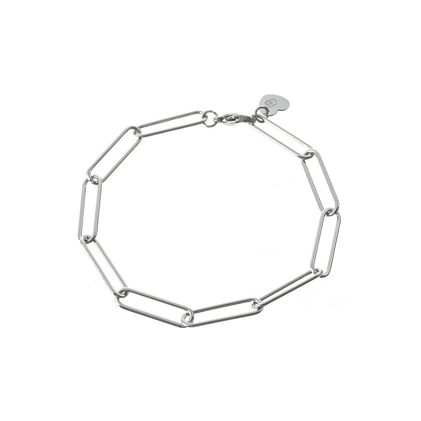 Pulseira básica de elos combinados GB