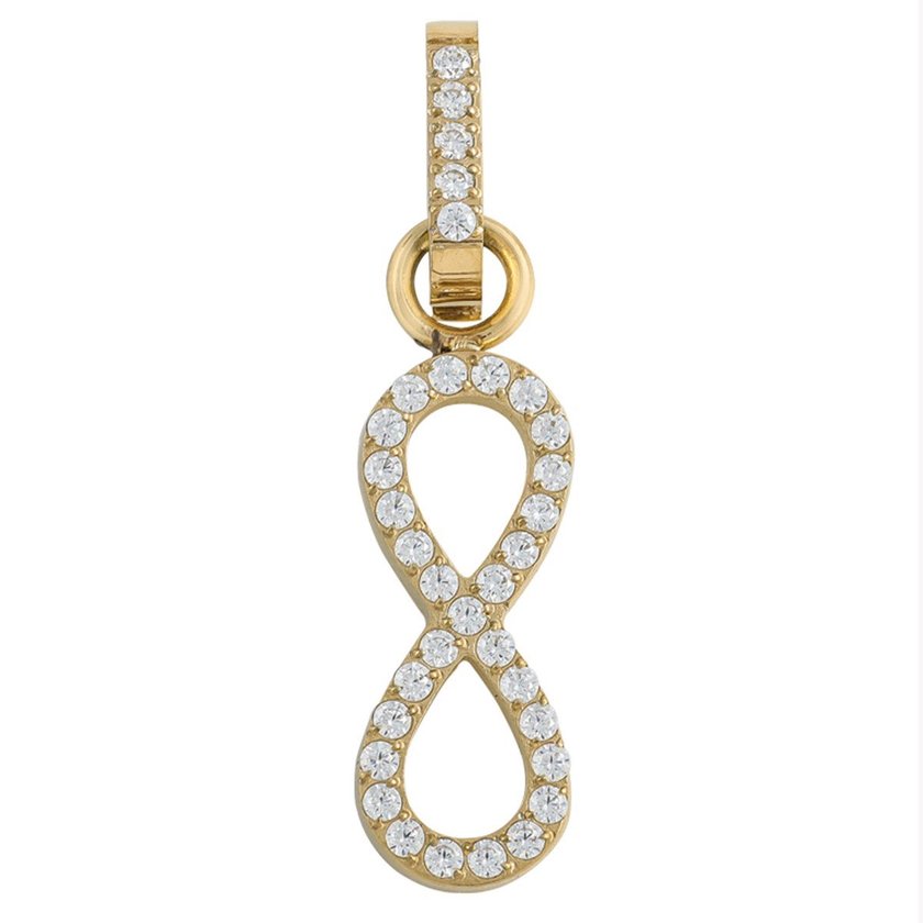 Pendente infinito de zircônias GB