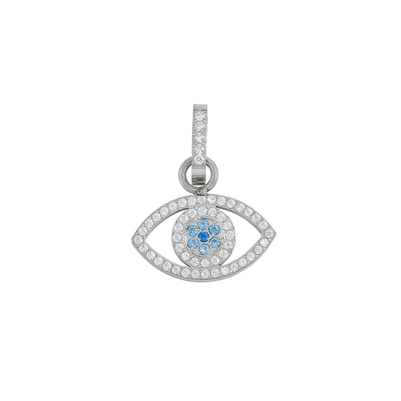 Charm pendant with blue eye