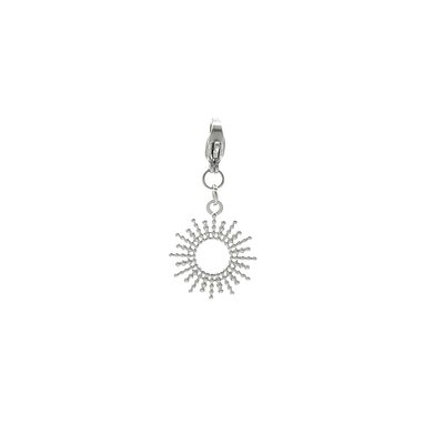 Charm Pendent com medalha de sol