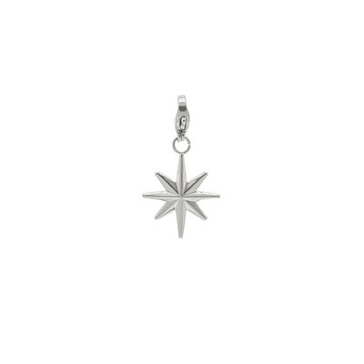 Charm Pendant com estrela guia