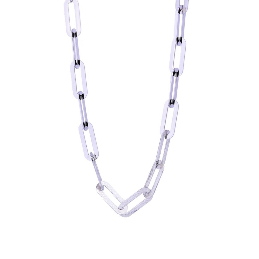 Colar de elos com textura GB