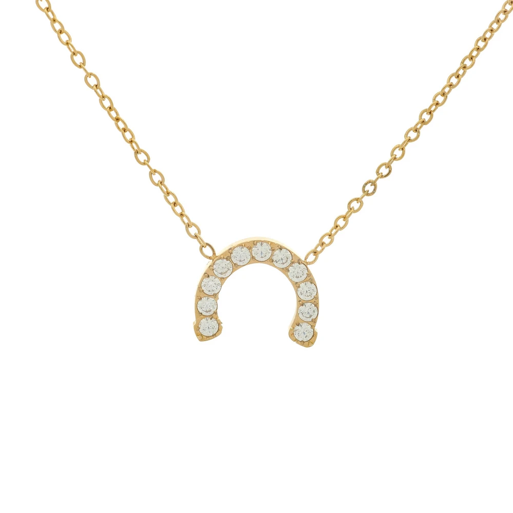 Collana Delicate ferro di cavallo portafortuna