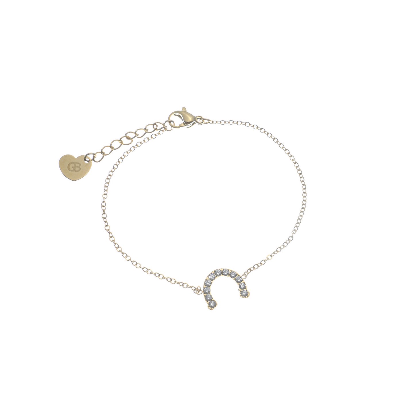 Delicate bracelet lucky horseshoe