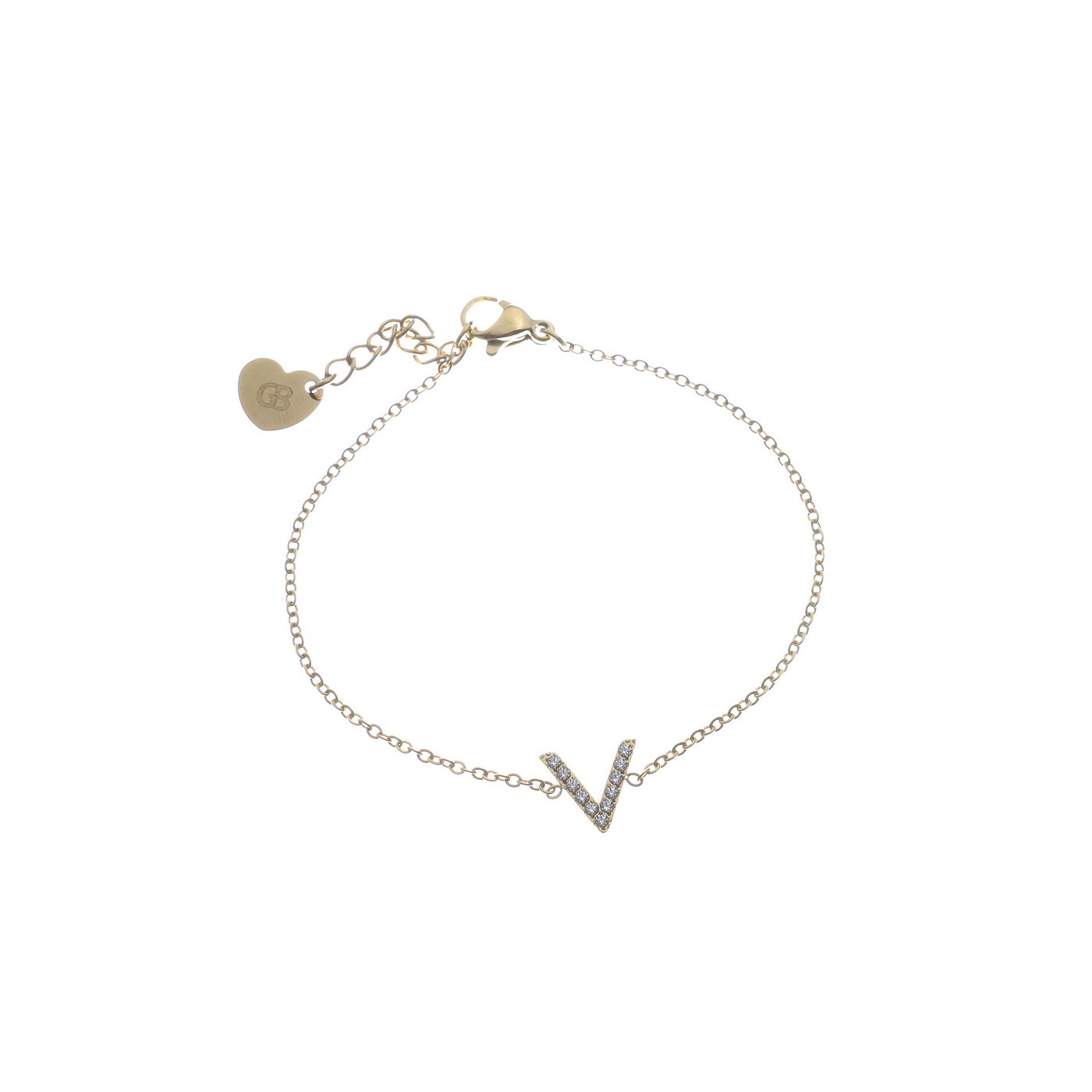 Pulsera Delicate V y circonitas