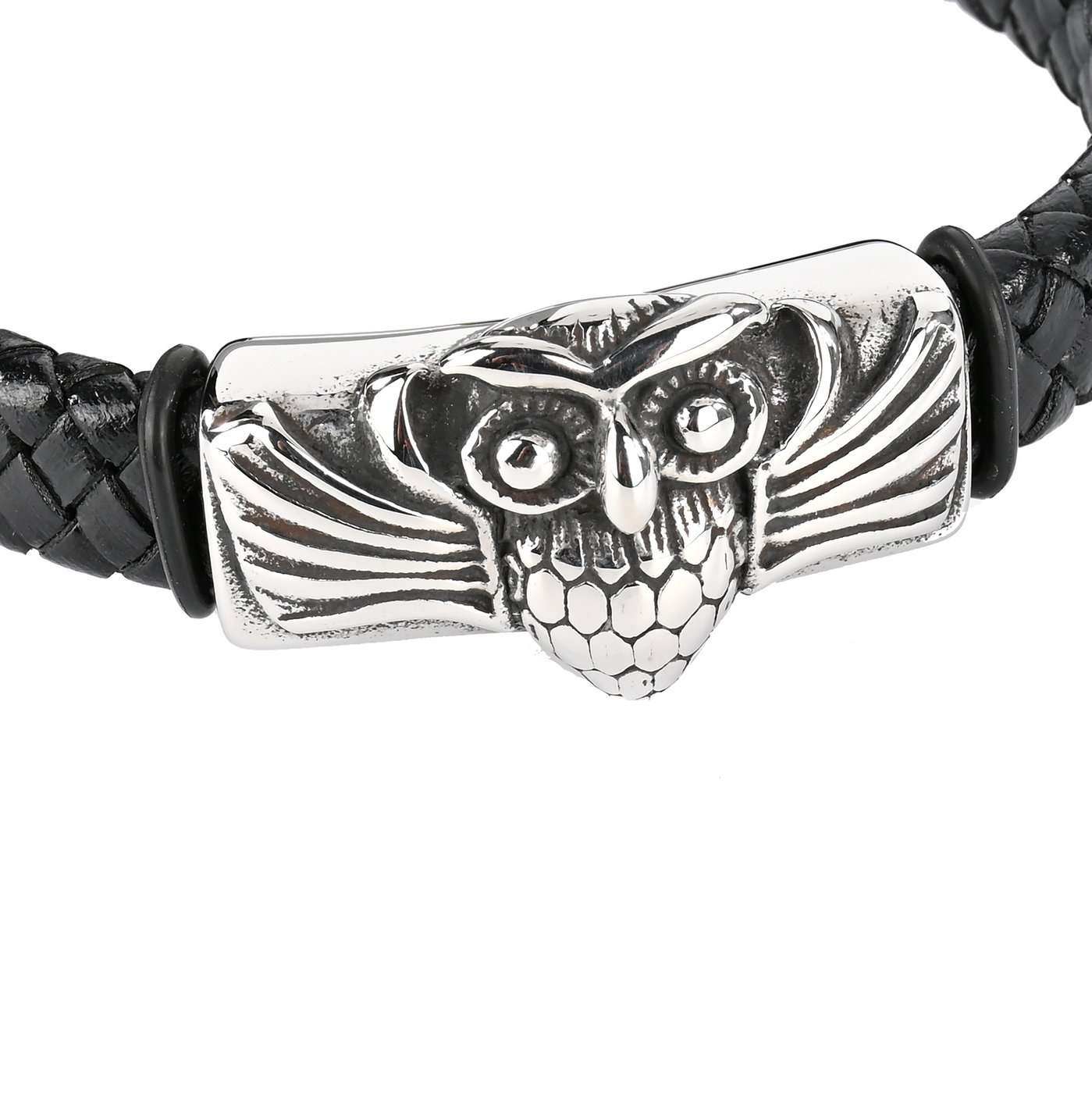 Men\'s bracelet with owl