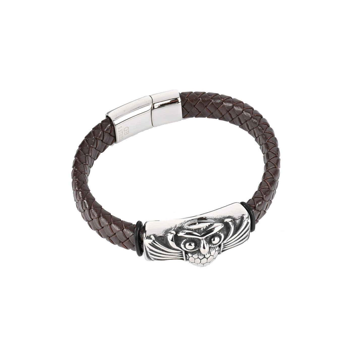 Bracciale da uomo con gufo