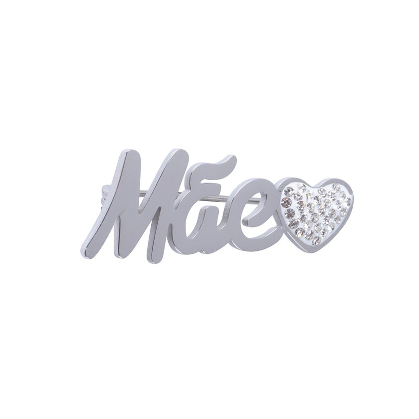 Broche en acier maman GB