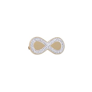 Brooch in stainless steel infinite GB