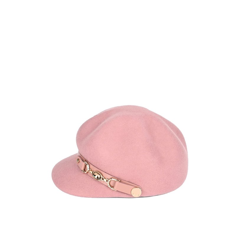 Béret laine avec boucle et brillant GB