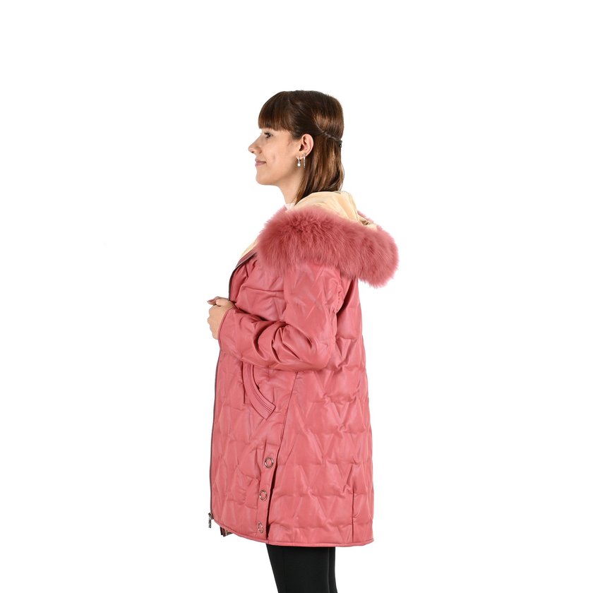 Chaqueta larga 100% PU GB