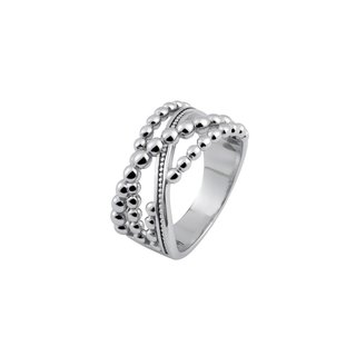 Rhodium ring overlaid GB