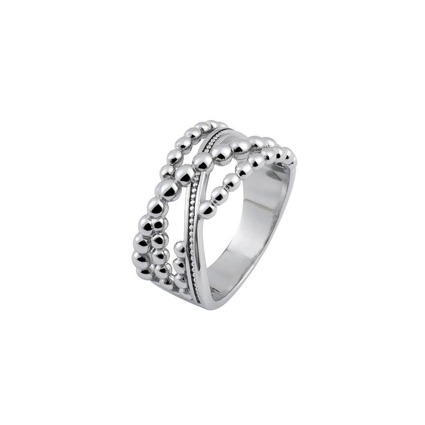 Rhodium ring overlaid GB