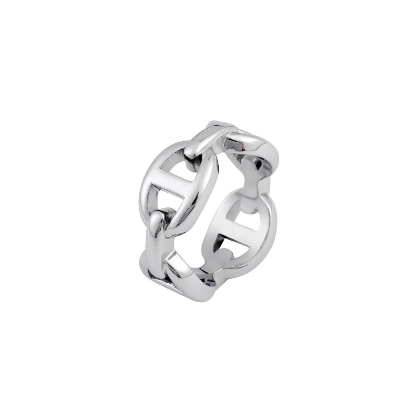 Rhodium ring chain GB