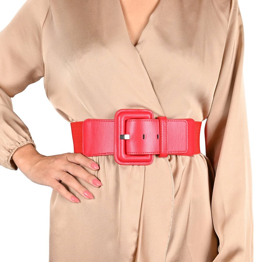 Wide belt buckle rectangular GB