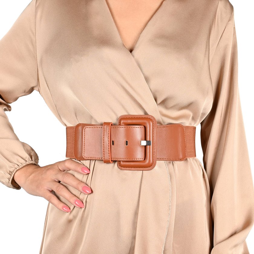 Wide belt buckle rectangular GB