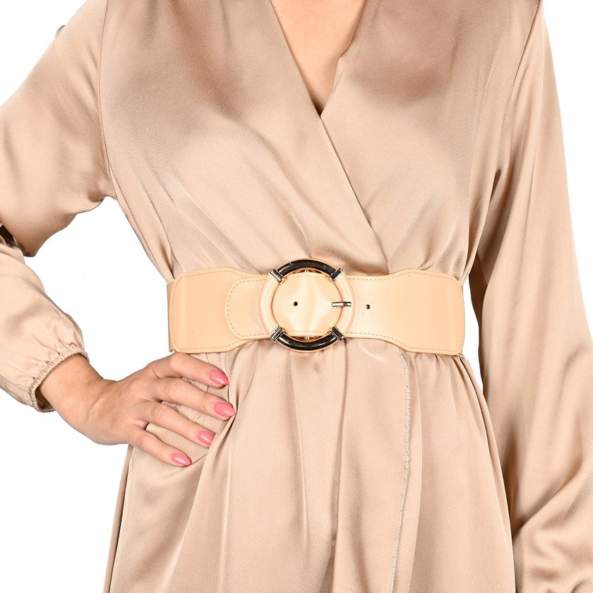 Elastic belt round buckle GB