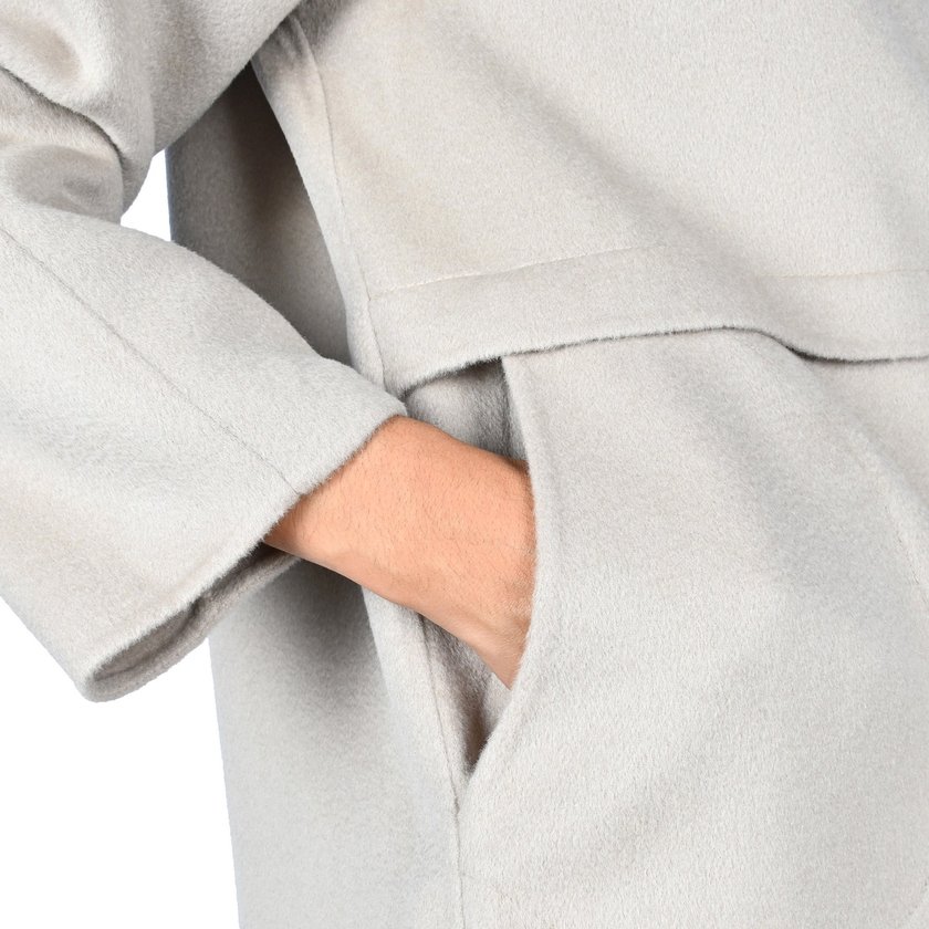 Cappotto 100% lana con pulsanti GB