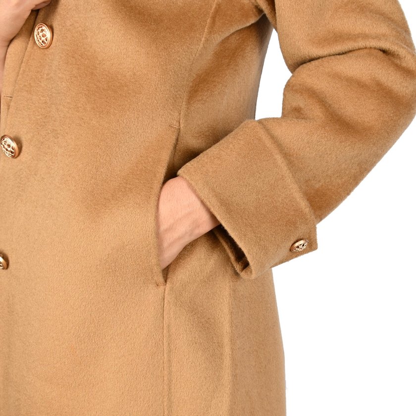 Veste 100% laine avec boutons doré GB