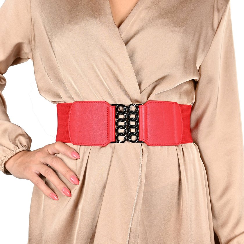 Elastic belt buckle metallic GB