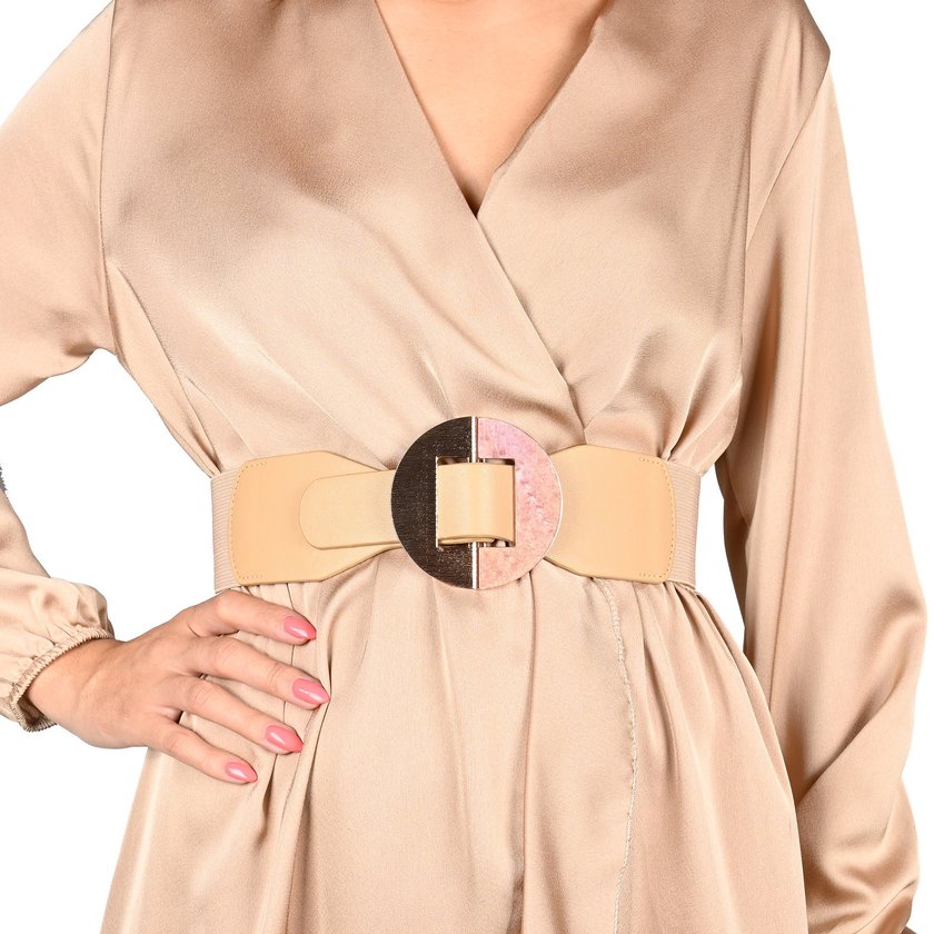 Elastic belt with buckle colorful GB