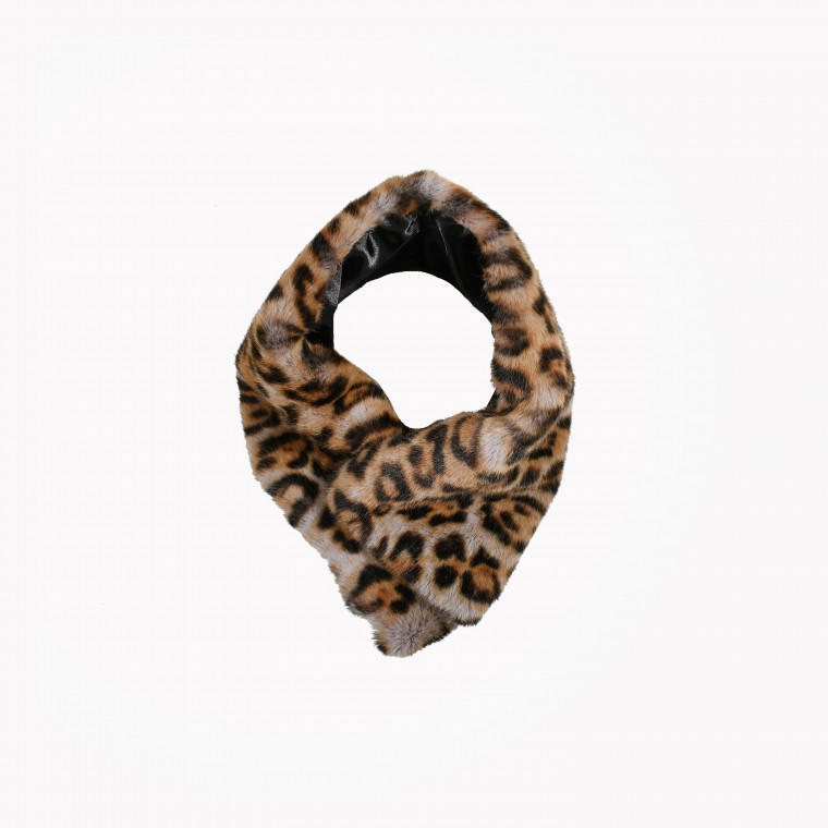 Collo di pelliccia leopardo GB