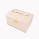 Automatic jewellery box with brooch and upper wing GB
