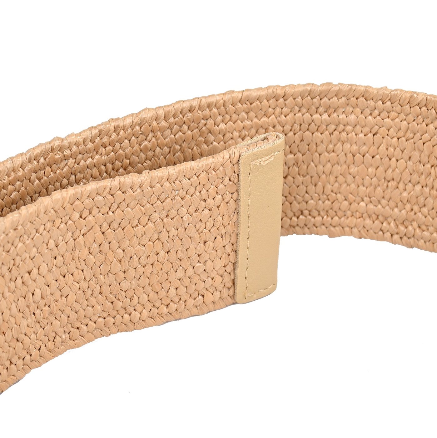 Basic raffia belt with turtle buckle GB