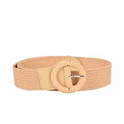 Basic raffia belt with turtle buckle GB