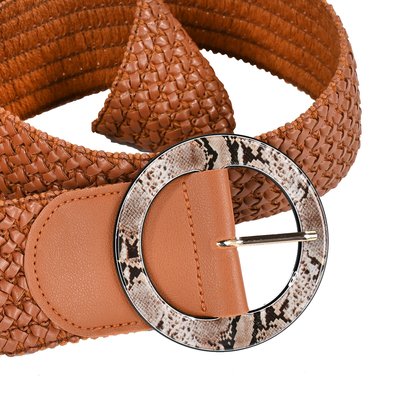 Raffia belt wide GB