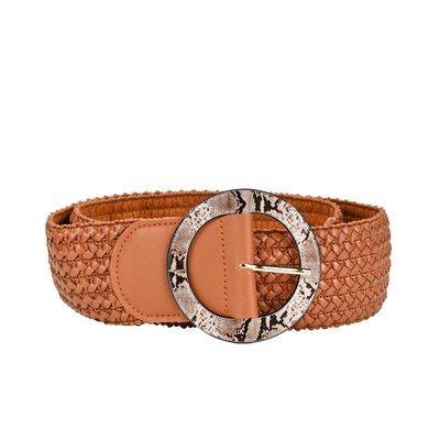 Raffia belt wide GB