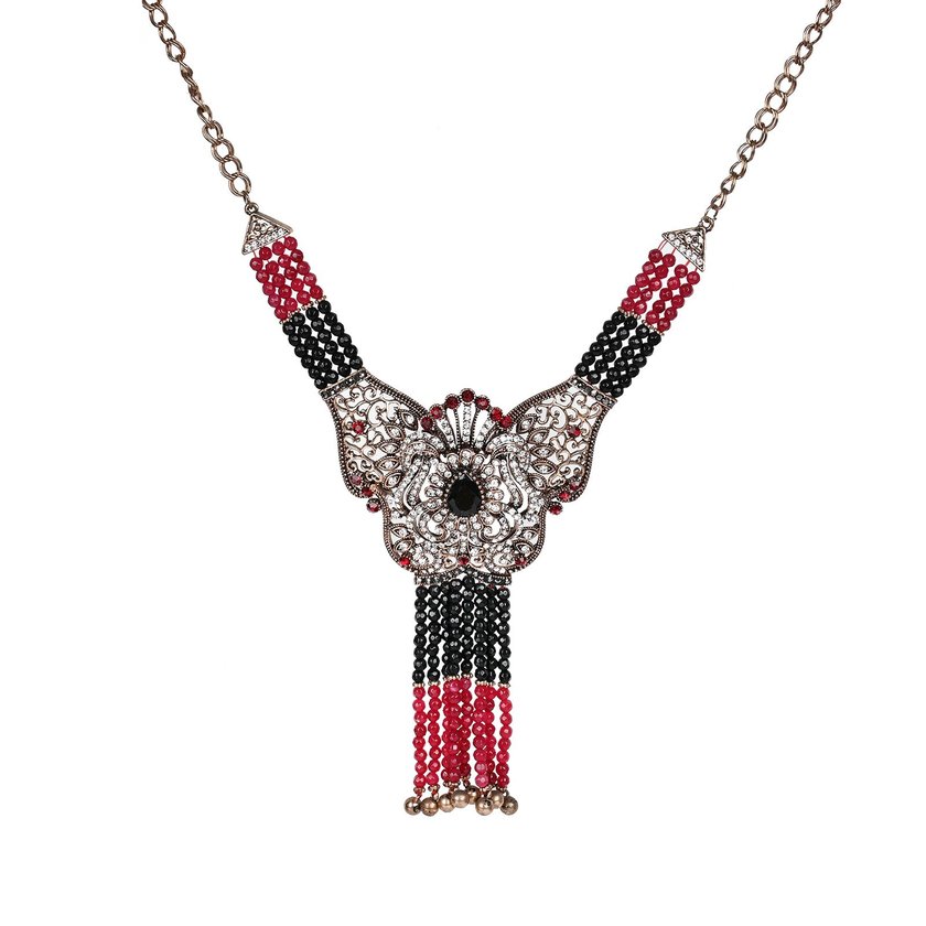 Collier avec perles coloré GB