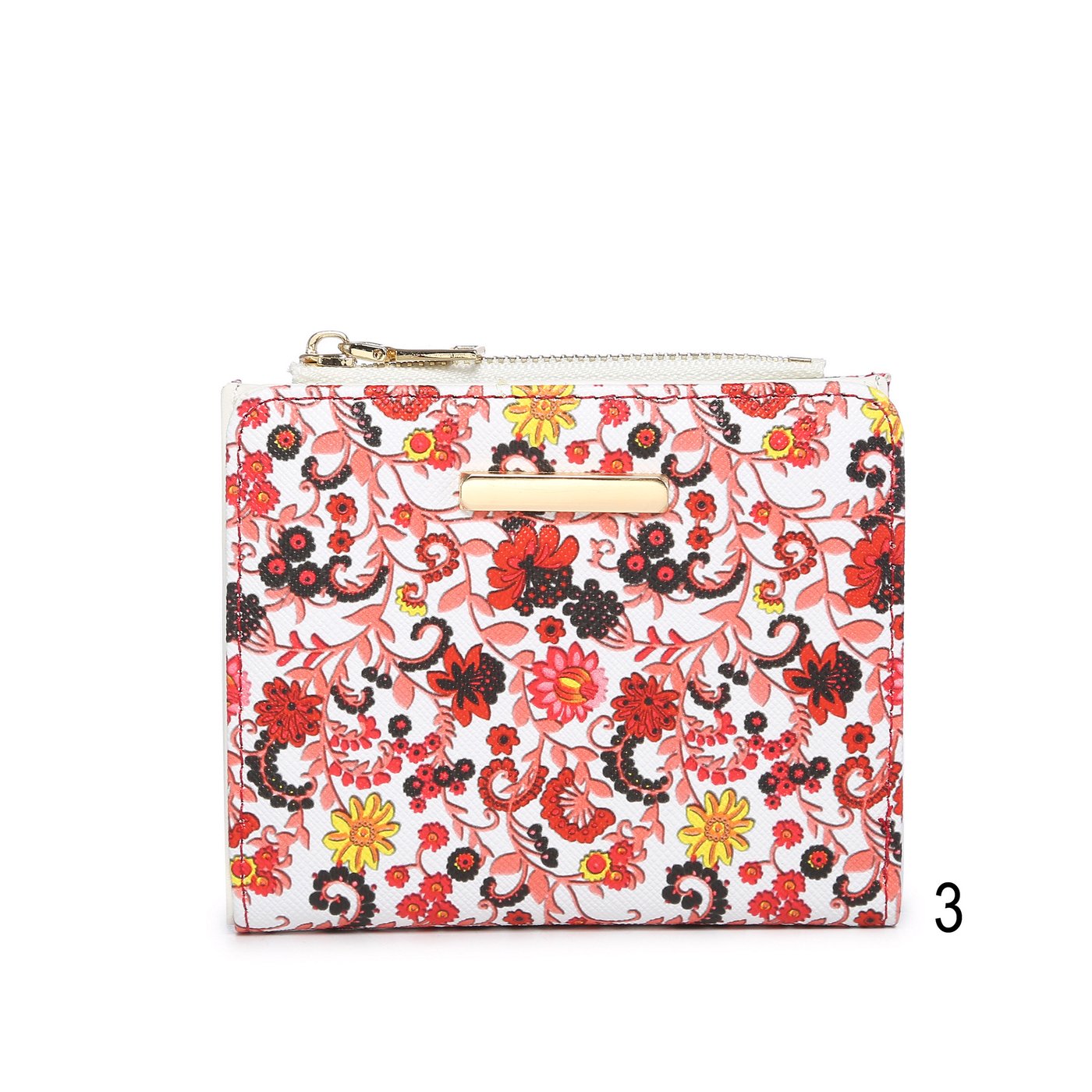 Cartera pequeño con estampado floral GB