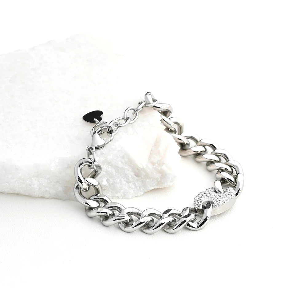 Bracciali catena in acciaio e luminosas GB