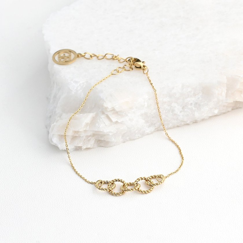 Hoops Bracelet of steel GB