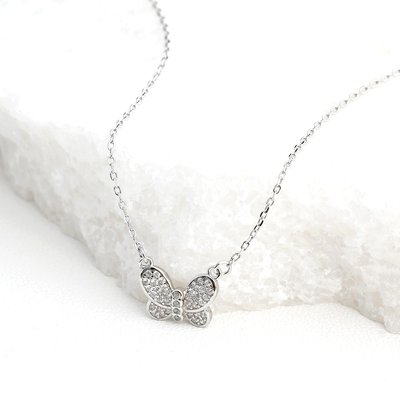 Butterfly S925 necklace GB