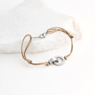 Pulseira elástica com brilhantes GB