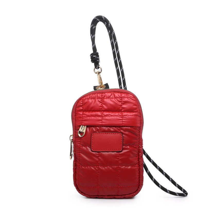 Phone holder padded with zipper GB