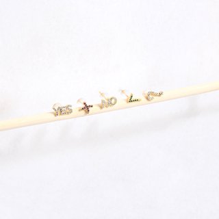 Ensemble boucles d'oreilles plaqué or yes GB