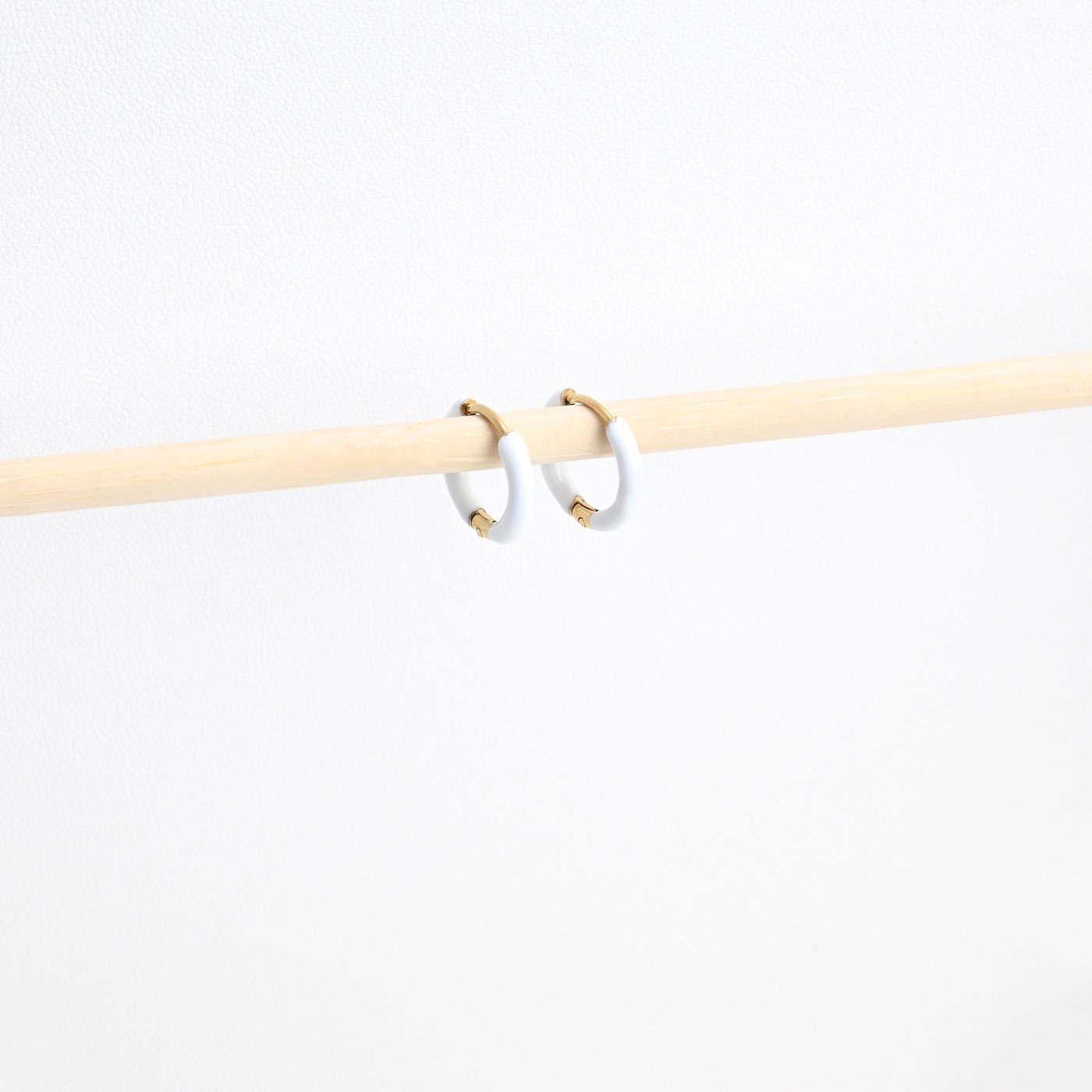 Thin steel hoops white GB