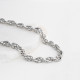 Steel necklace basic thick GB