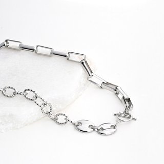 Collar en acero reversible GB