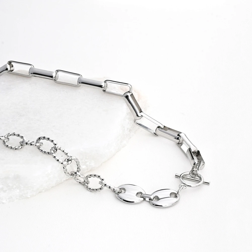 Collier en acier réversible GB