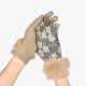 Gloves with flowers of lace GB