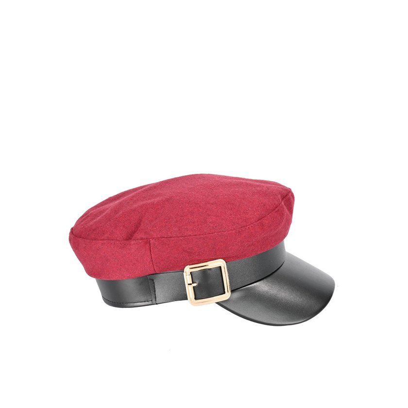 Béret avec boucle doré GB