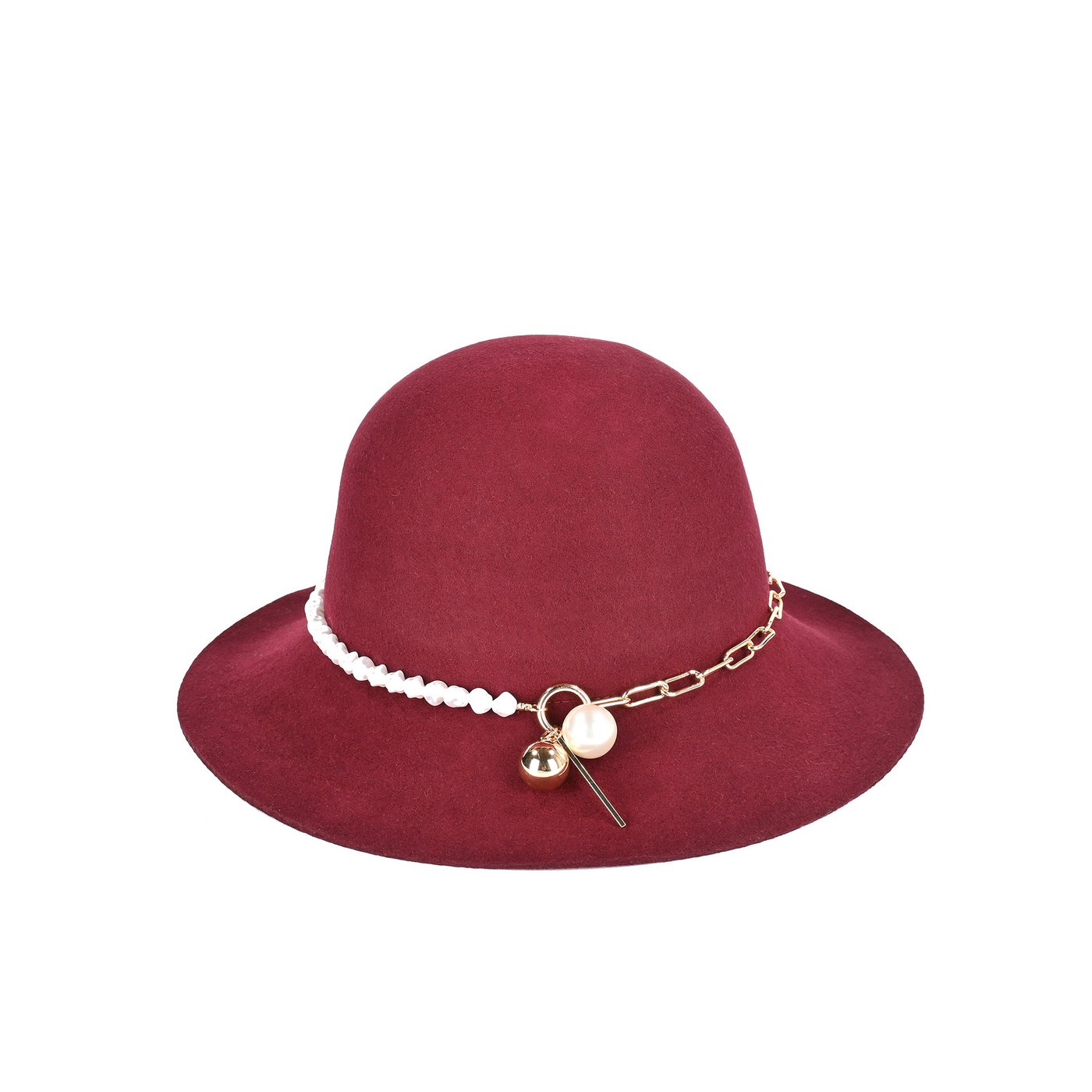 Cappelli lana con perla GB