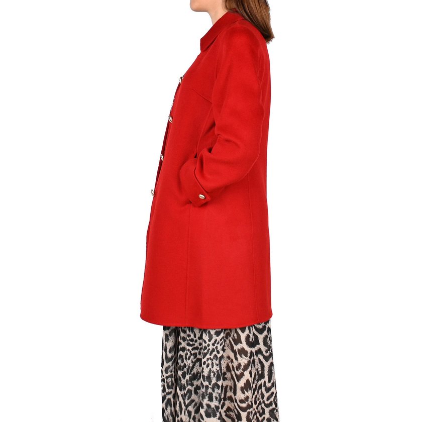 100% wool coat with golden buttons GB