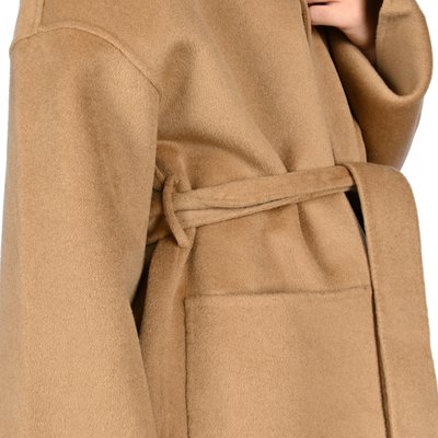 100% wool coat with belt GB