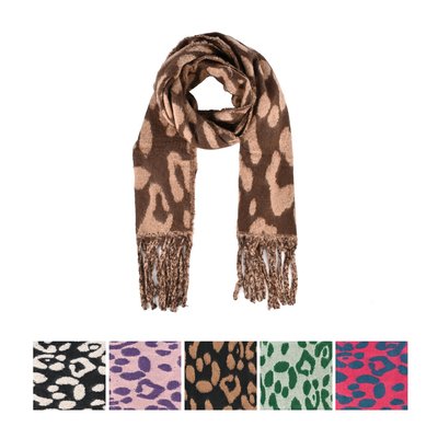 Scarf with color double GB