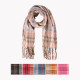 Scarf checkerboard of color GB